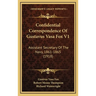 Confidential Correspondence Of Gustavus Vasa Fox V1: Assistant Secretary Of The Navy, 1861-1865 (1918)