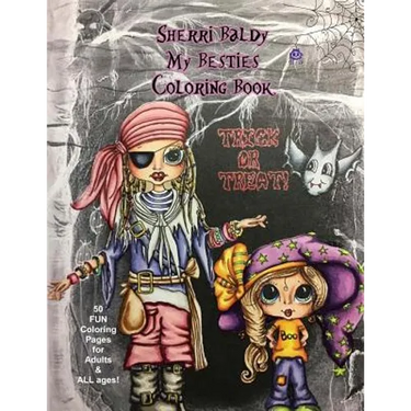 Sherri Baldy My Besties Coloring Book Trick or Treat