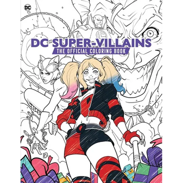 DC Super-Villains: The Official Coloring Book