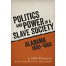 Politics and Power in a Slave Society: Alabama, 1800-1860