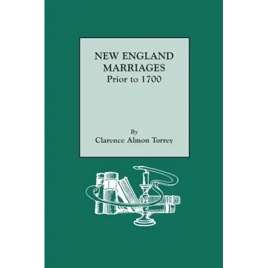 New England Marriages Prior to 1700