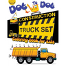 Dot to dot construction TRUCK Set Coloring book for kids: A Fun Dot To Dot Book Filled With Dump Trucks, Garbage Trucks, Digger, Tractors and More