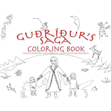 Guðríður's Saga Coloring Book