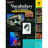 Vocabulary in Context for the Common Core Standards Reproducible Grade 7