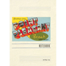 Vintage Lined Notebook Greetings from Point Pleasant Beach, New Jersey