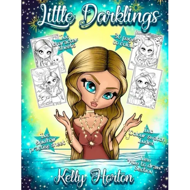 The Little Darklings: An Adult colouring book from The World of the Little Darlings