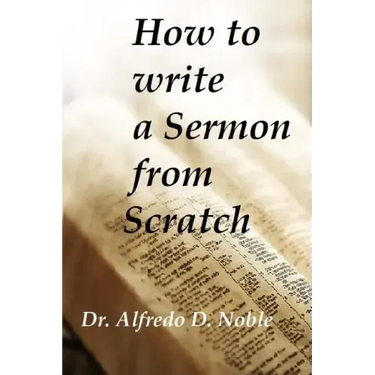 How to write a Sermon from Scratch