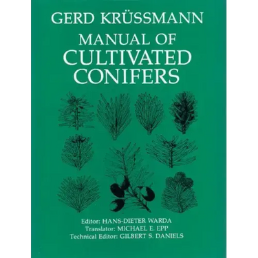 Manual of Cultivated Conifers