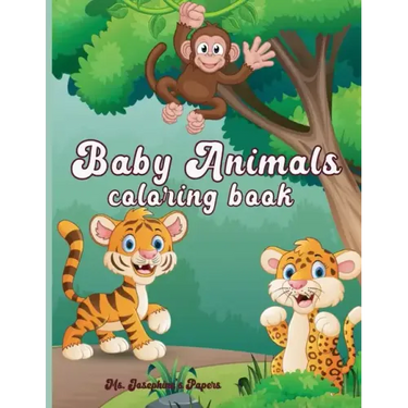 Baby Animals Coloring Book