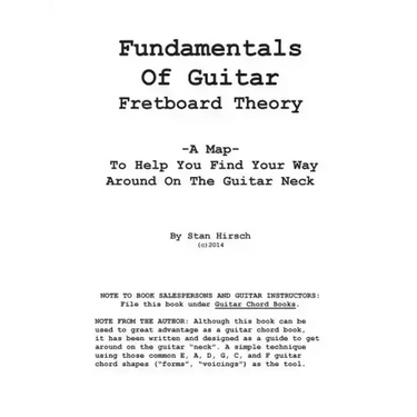 Fundamentals of guitar fretboard theory