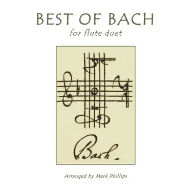 Best of Bach for Flute Duet