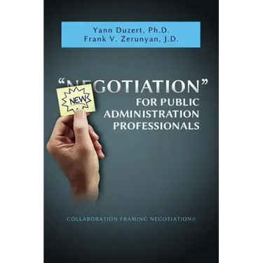 Newgotiation For Public Administration Professionals