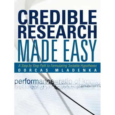 Credible Research Made Easy: A Step by Step Path to Formulating Testable Hypotheses