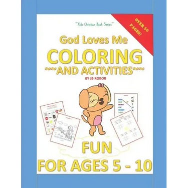 God Loves You Coloring and Activities Book