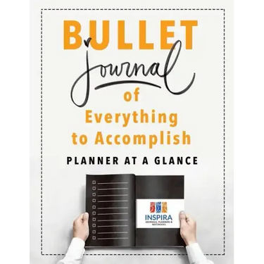 Bullet Journal of Everything to Accomplish Planner at a Glance