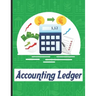 accounting ledgers for bookkeeping: Accounting General Ledge, sustained and long lasting tracking and record keeping Size:8.5"x11" in 100