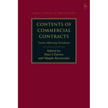 Contents of Commercial Contracts: Terms Affecting Freedoms