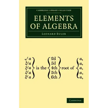 Elements of Algebra