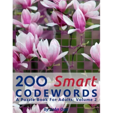 200 Smart Codewords: A Puzzle Book For Adults: Volume 2