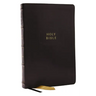 KJV Holy Bible with Apocrypha and 73,000 Center-Column Cross References, Black Leathersoft, Red Letter, Comfort Print: King James Version