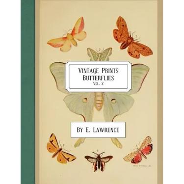 Vintage Prints: Butterflies: Vol. 2