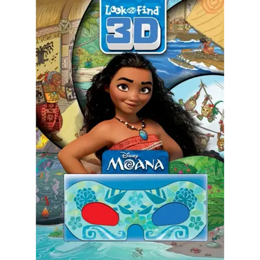 Disney Moana: Look and Find 3D