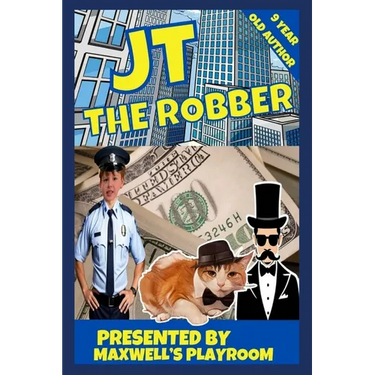 JT The Robber: Action Book for Children 9 Year Old Author