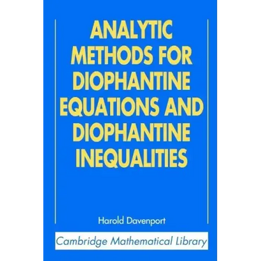 Analytic Methods for Diophantine Equations and Diophantine Inequalities
