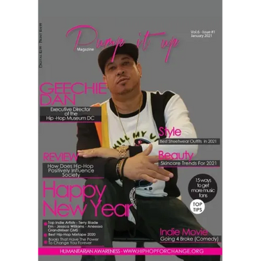 Pump it up Magazine - Geechie Dan - Hip-Hop Museum's Executive Director