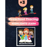 preschool tracing highlights learn: tracing letters practicing workbook, toddler learning activities ages 3-5 ( 8.5 * 11 inch142 pages Kids coloring a