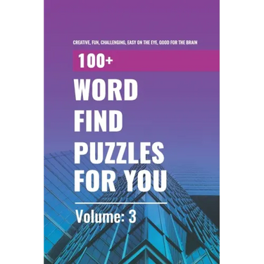 Word Find Puzzle Book: Search Word Puzzle Book