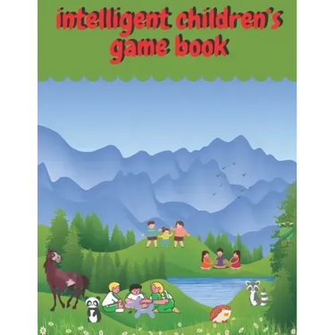 intelligent children's game book: children's activity book Games, puzzles and problem solving Ideal for children ... 3 years old and older (Labyrinth,
