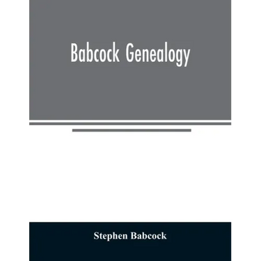 Babcock genealogy