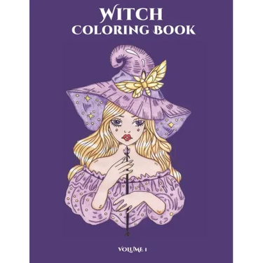 Witch Coloring Book: Mindfulness Coloring Undergoing (Volume 1)