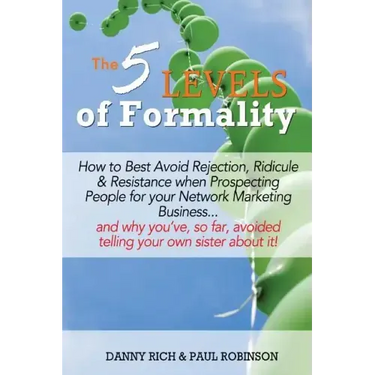 The 5 Levels of Formality: How to Best Avoid Rejection, Ridicule & Resistance when Prospecting People for your Network Marketing Business...and w