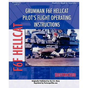 Grumman F6F Hellcat Pilot's Flight Operating Instructions