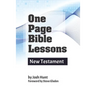 One Page Bible Lessons: New Testament