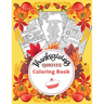 Thanksgiving Quotes Coloring Book: A Great Book for Stress Relief and Relaxation Inspirational and Fun Quotes for Adults and Teens Featuring Autumn De