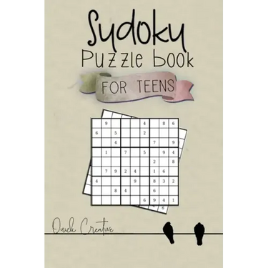 Sudoku Puzzle Book For Teens: Easy to Medium Sudoku Puzzles Including 330 Sudoku Puzzles with Solutions 4th edition, Great Gift for Teens or Tweens