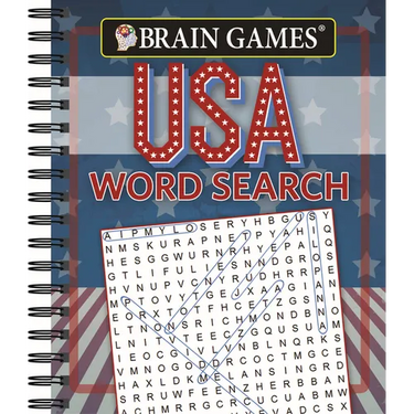 Brain Games - USA Word Search (#1)