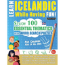 Learn Icelandic While Having Fun! - For Children: Kids of All Ages - Study 100 Essential Thematics with Word Search Puzzles - Vol.1