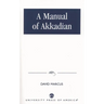 A Manual of Akkadian