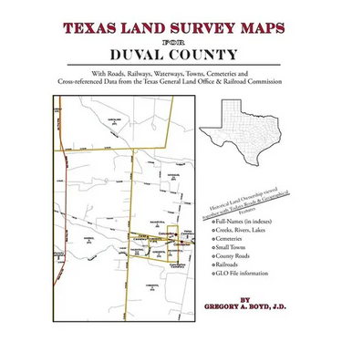 Texas Land Survey Maps for Duval County