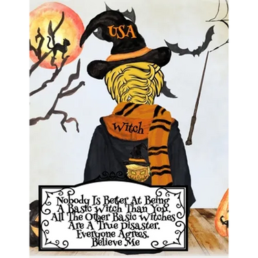 Nobody Is Better At Being A Basic Witch Than You. All The Other Basic Witches Are A True Disaster. Everyone Agrees. Believe Me.: Funny Halloween Noteb