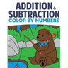 Addition & Subtraction Color By Numbers: Coloring Book For Kids