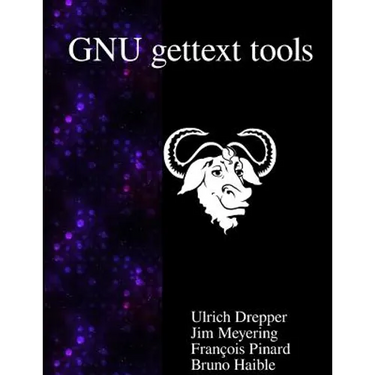 GNU gettext tools: Native Language Support Library and Tools