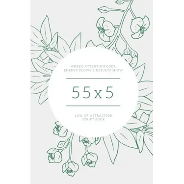 55x5 Law of Attraction script book
