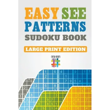 Easy See Patterns Sudoku Book Large Print Edition