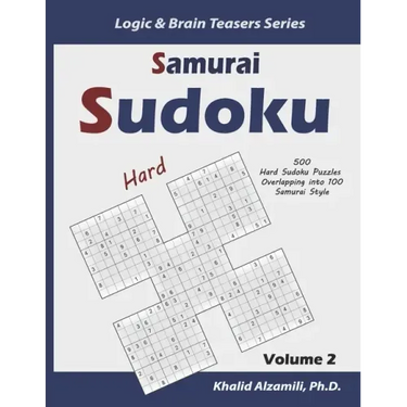 Samurai Sudoku: 500 Hard Sudoku Puzzles Overlapping into 100 Samurai Style