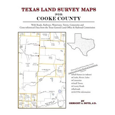 Texas Land Survey Maps for Cooke County